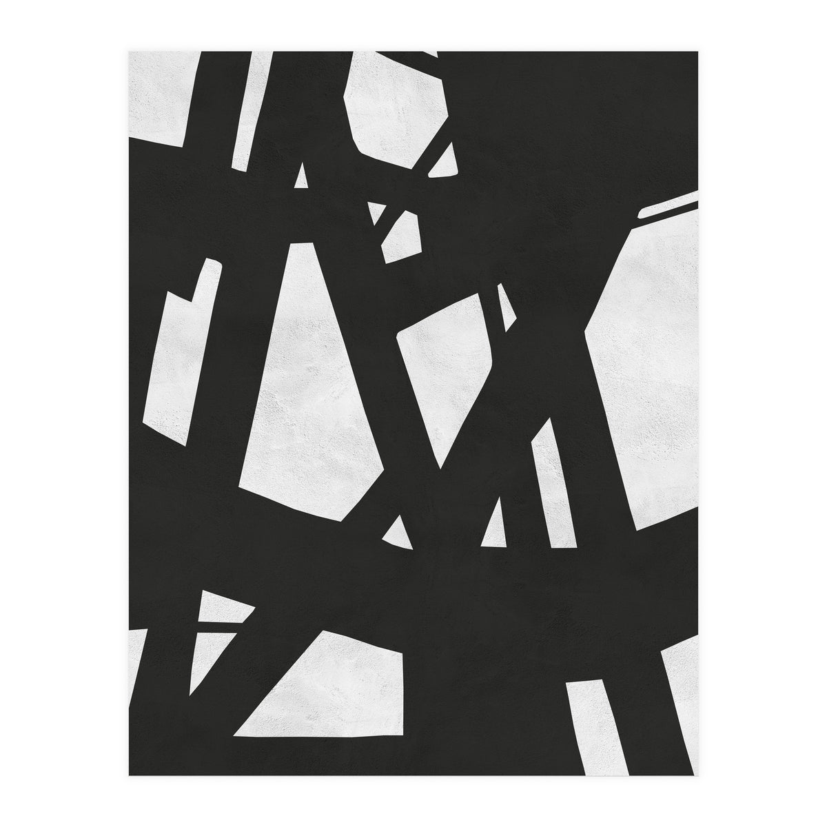 Expressionist black and white I (Print Only)