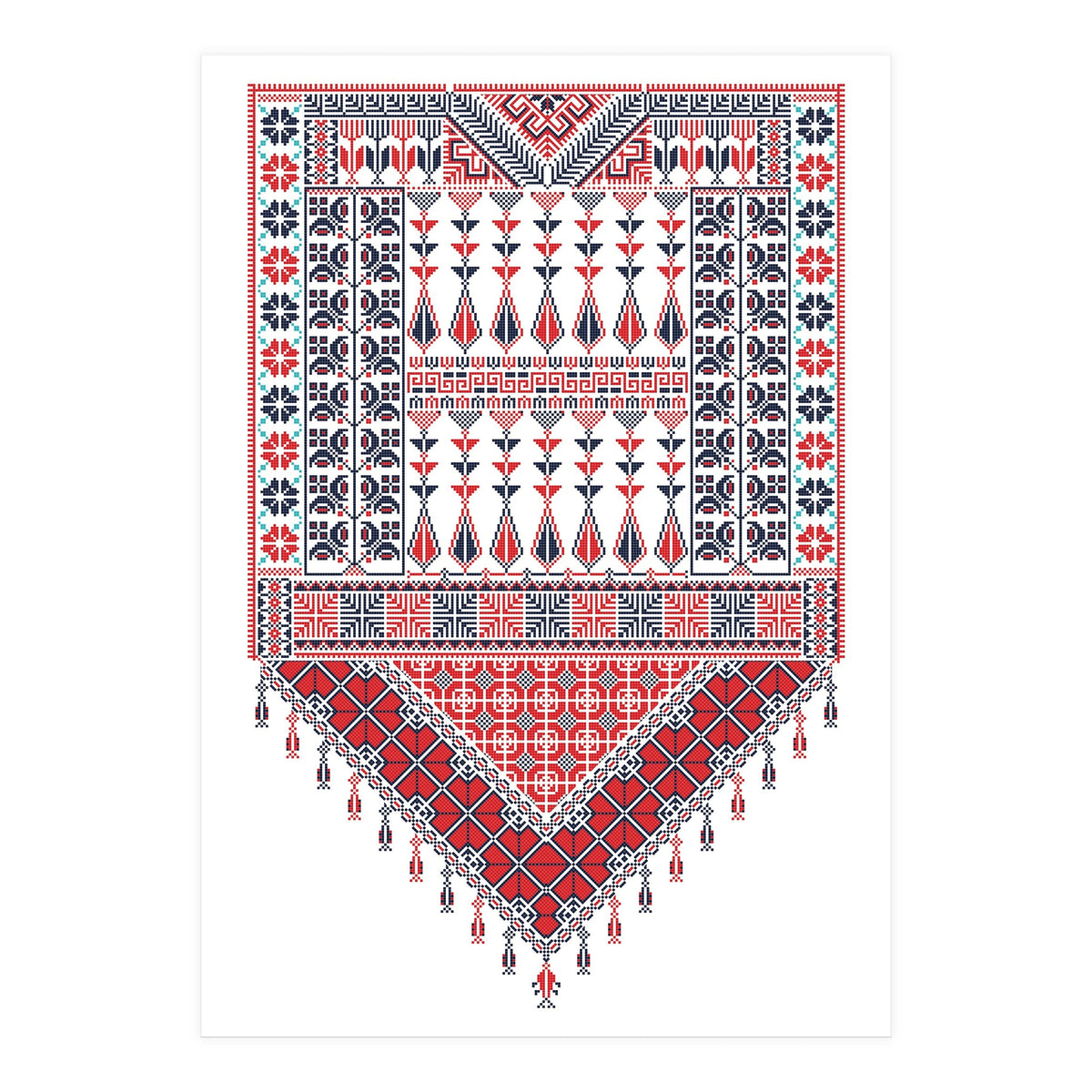 Tatreez Ornament 19 (Print Only)