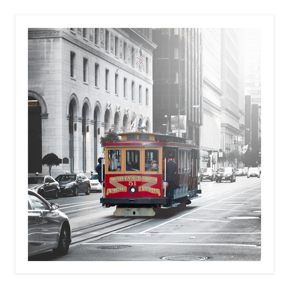 California street, 21st centrury (Print Only)