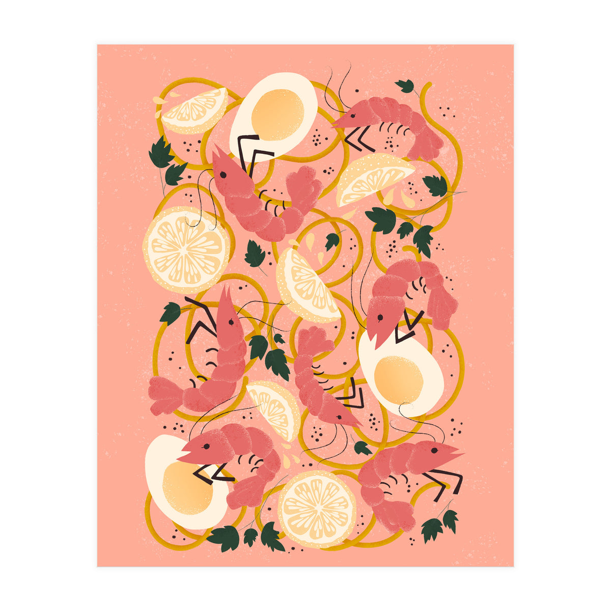 Ramen Shrimp And Noodle Soup (Print Only)