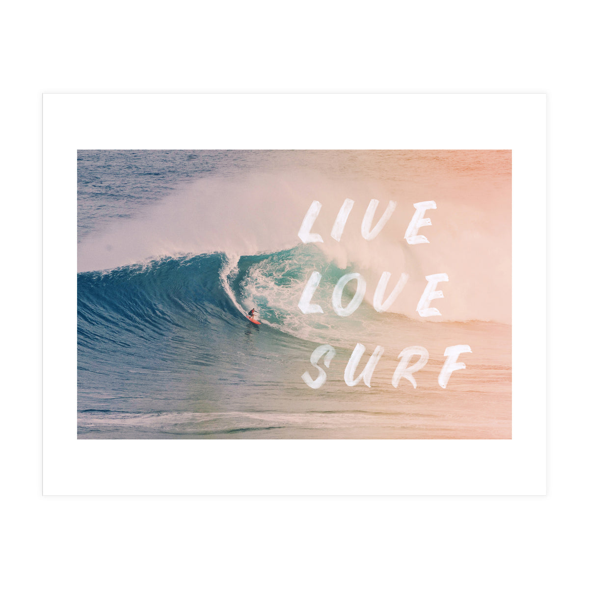 Live Love Surf (Print Only)