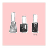 Nail Polish | Black (Print Only) thumbnail