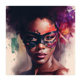 Watercolor Carnival Woman #3 (Print Only) thumbnail