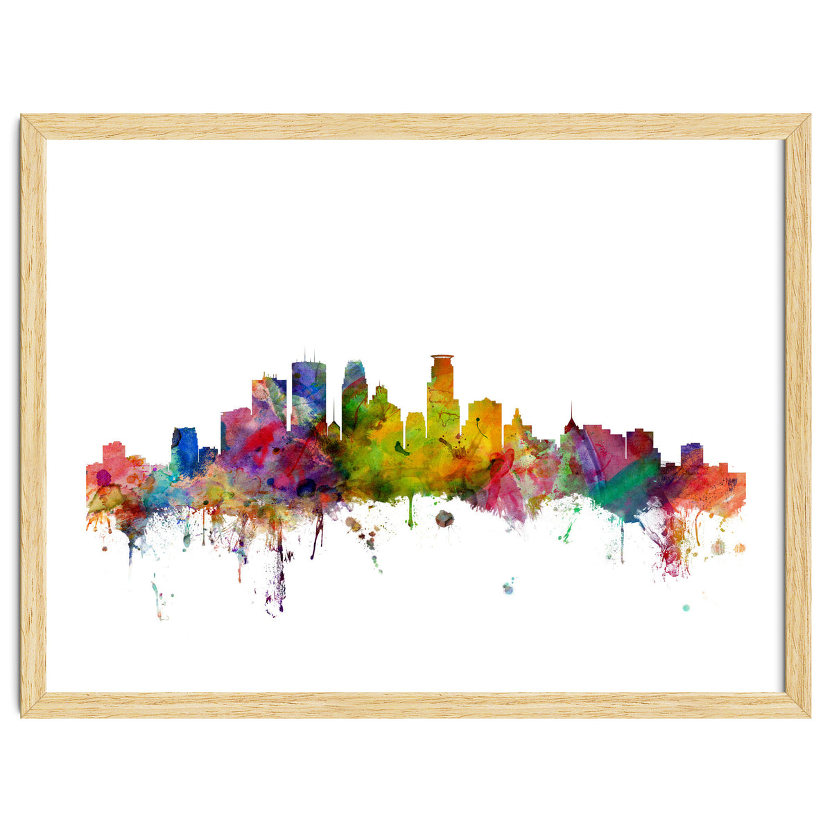 Minneapolis Minnesota Skyline