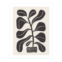 Linocut Houseplant #4 (Print Only)