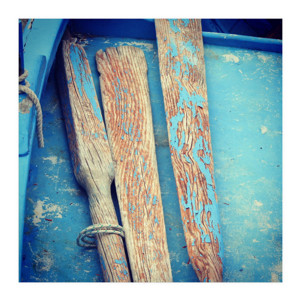 boat and oars (Print Only)