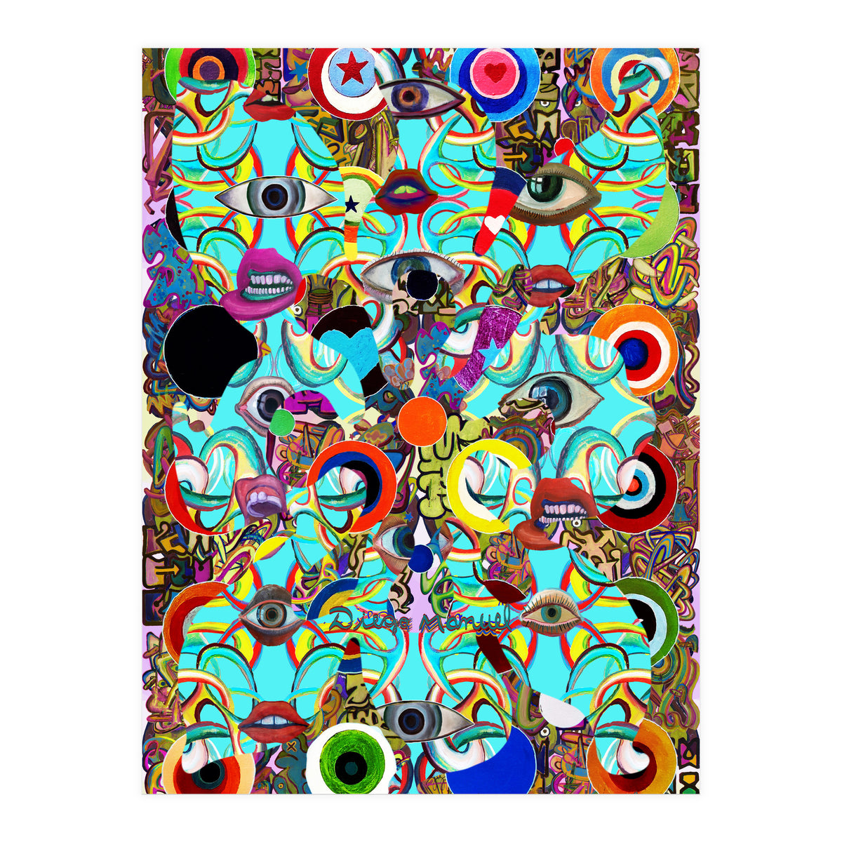 Fuego Y Graffiti 77 (Print Only)