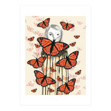 Surrounded by butterflies (Print Only) thumbnail