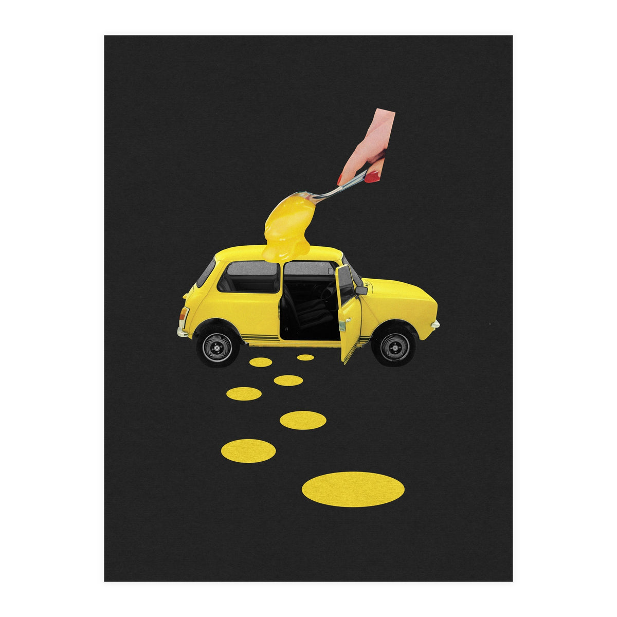 Yellow Car (Print Only)