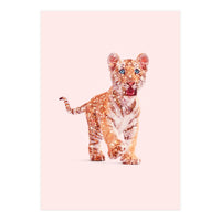 Glitter Tiger (Print Only)
