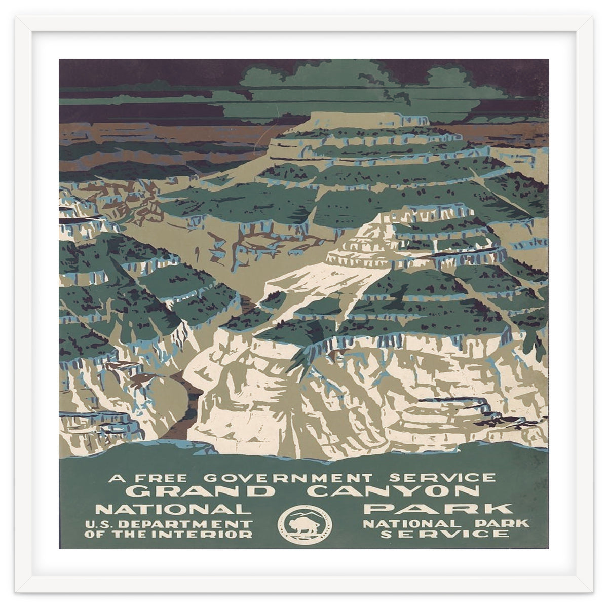 Grand Canyon Vintage Poster