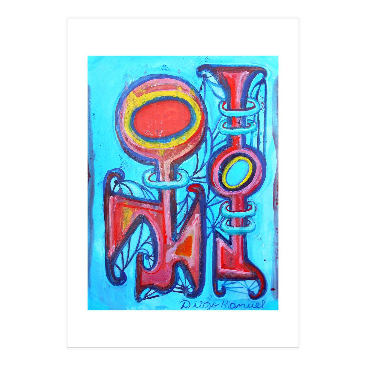 Pop Abstracto 2021 5 (Print Only)