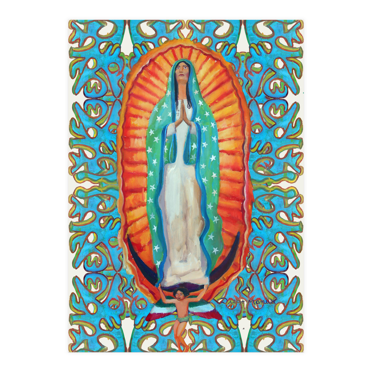 Virgen De Guadalupe 7 (Print Only)