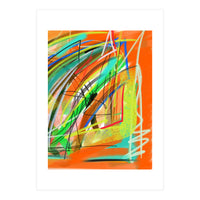 Emersions in orange and yellow 3 (Print Only)