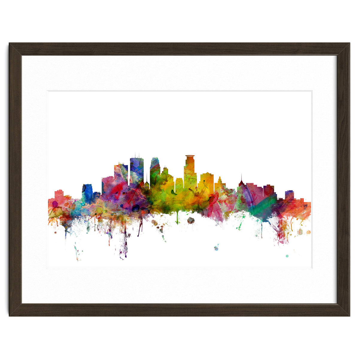 Minneapolis Minnesota Skyline