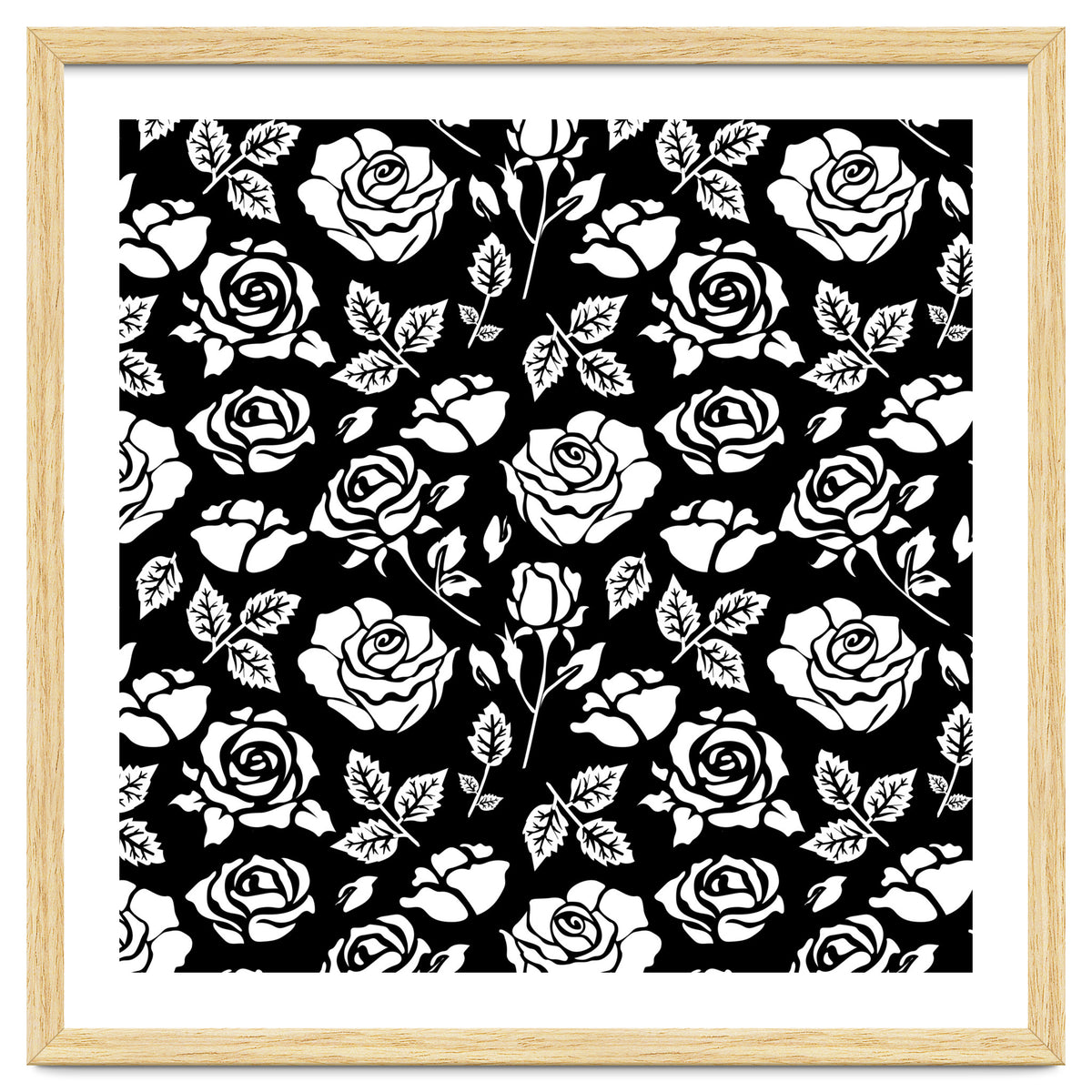 White Rose #illustration #pattern