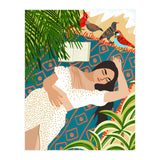 Beach. Read. Sleep. | Boho Woman Sea Beachy Travel | Summer Birds Sand Picnic Ocean Vacation (Print Only) thumbnail