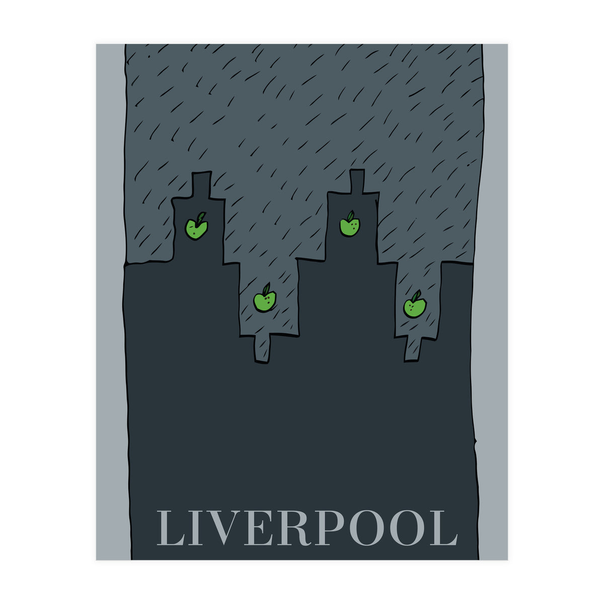 Abstract Liverpool (Print Only)
