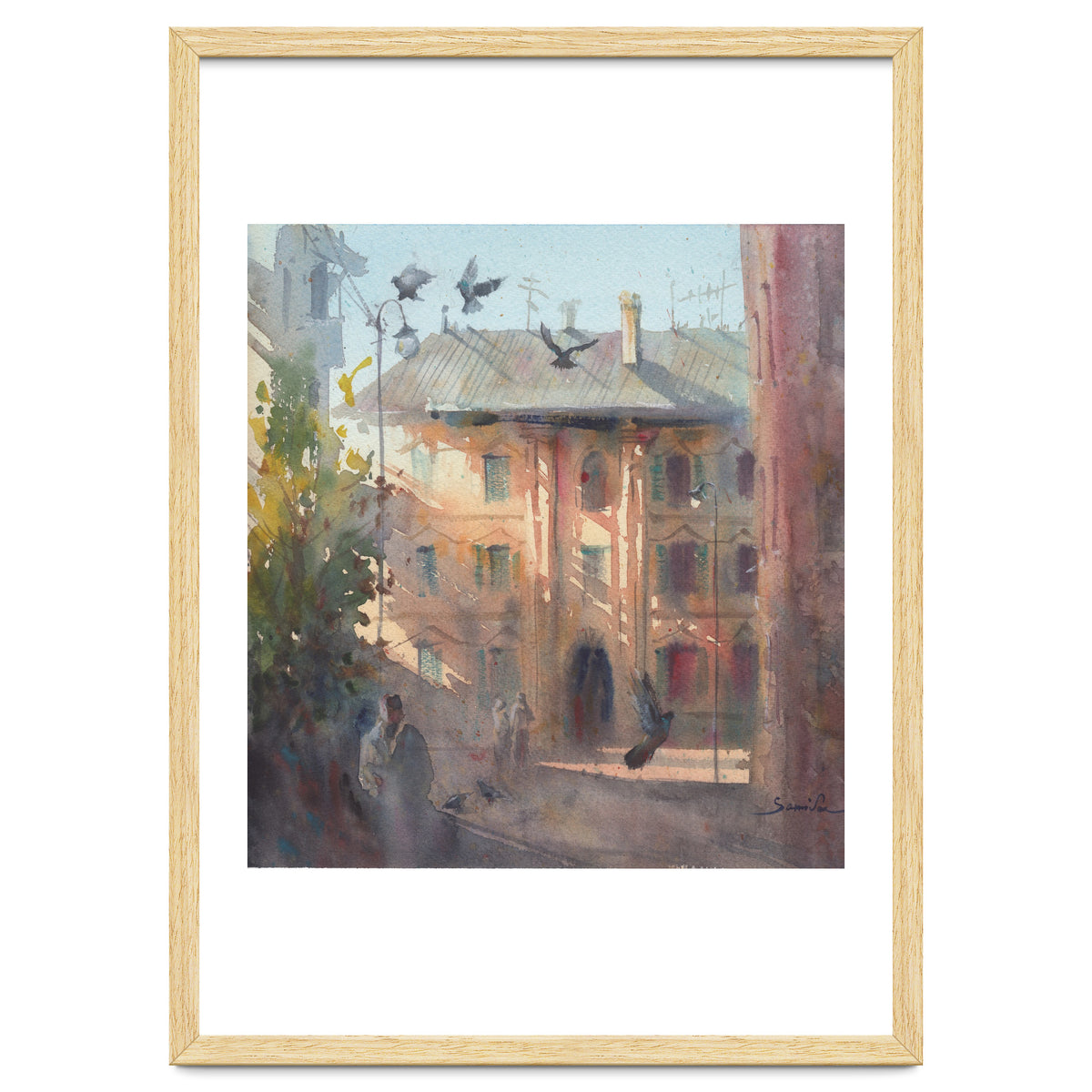 Sunny morning in Italy