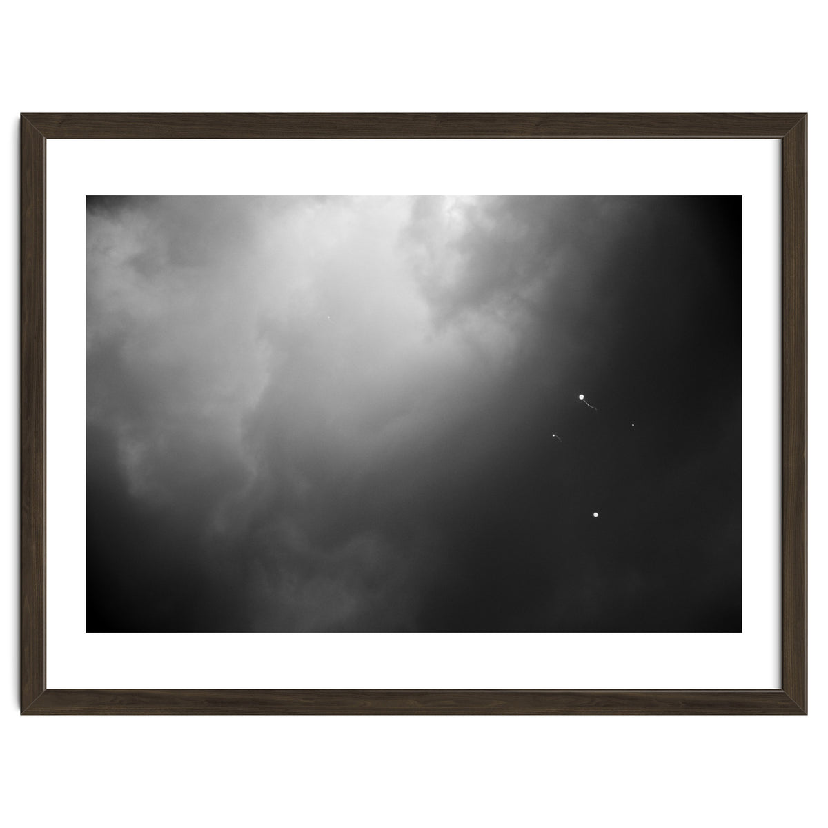 Four balloons and another one