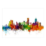 Boston Massachusetts Skyline (Print Only) thumbnail