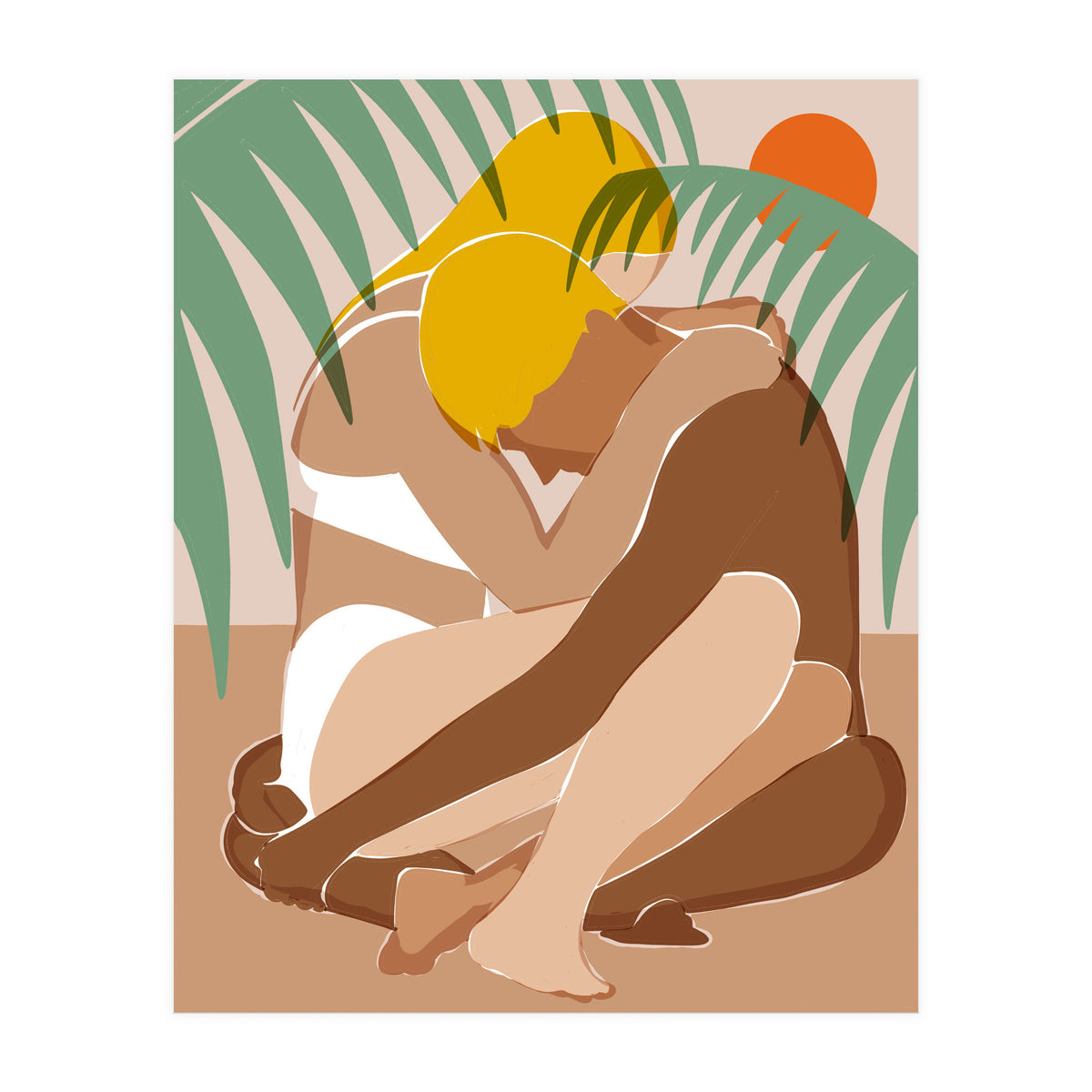 Cuddle All Day (Print Only)