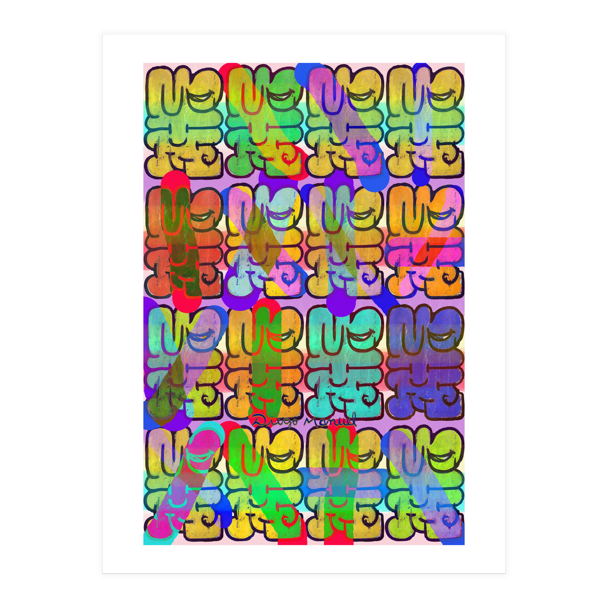 Graffitis 2021 Tapiz 99 (Print Only)