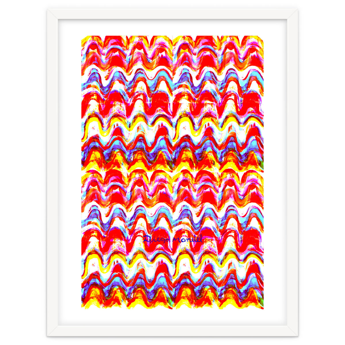 Pop abstract color full