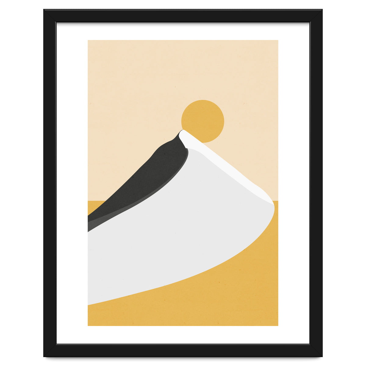 Abstract Dune - Golden Desert