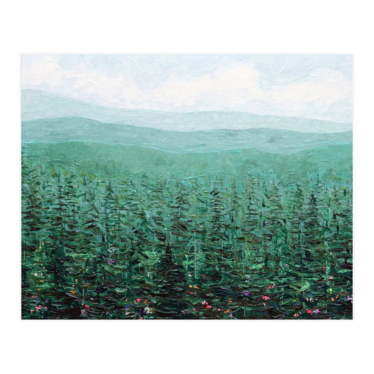 Oregon Pines (Print Only)