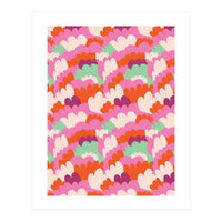 Cute Rainbow Abstract Pattern (Print Only)