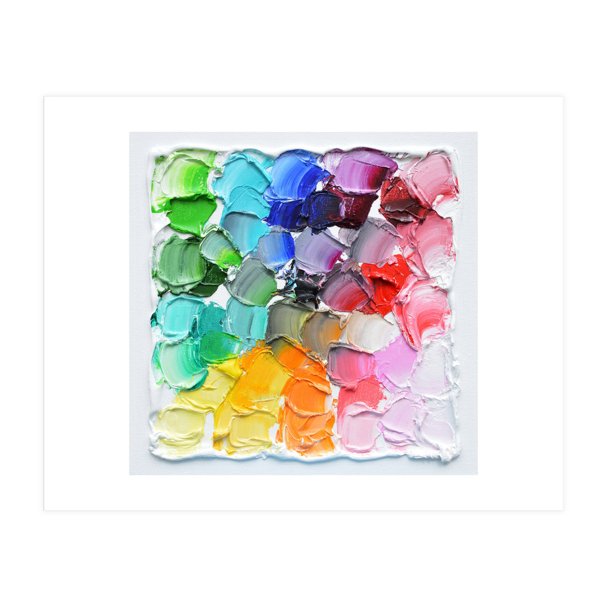 Tinted Polka Daubs (Print Only)