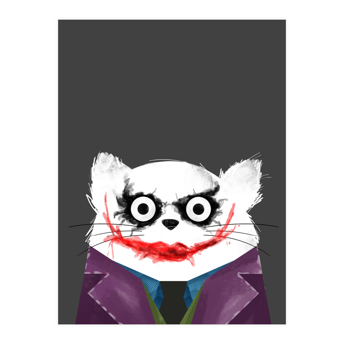Doozal Cat Joker (Print Only)