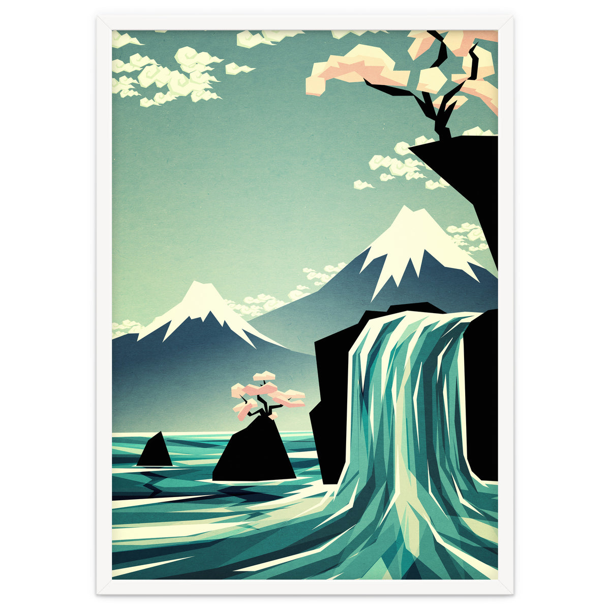 Waterfall Blossom Dream