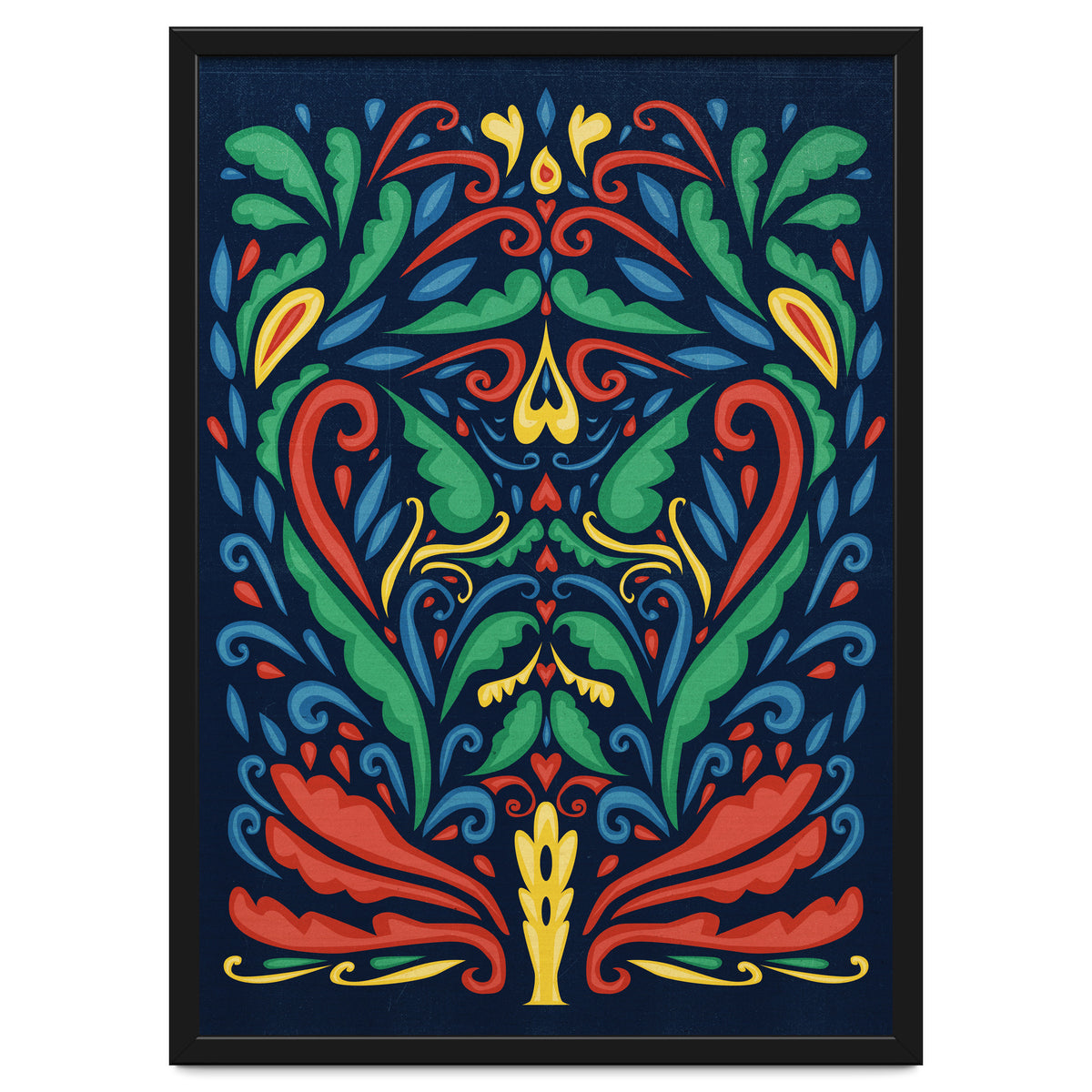 Art Nouveau Folk Art Style