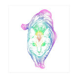 Rainbow Pastel Cat (Print Only) thumbnail