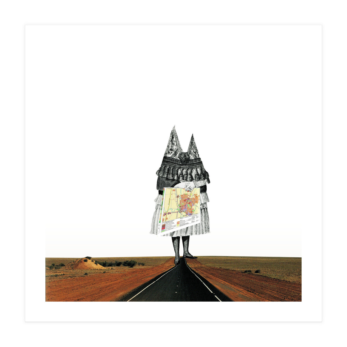 Kopflose Können Keine Karte Lesen (Print Only)