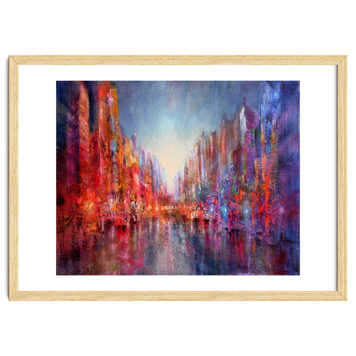 Stadt Am Fluss  - city on the riverside