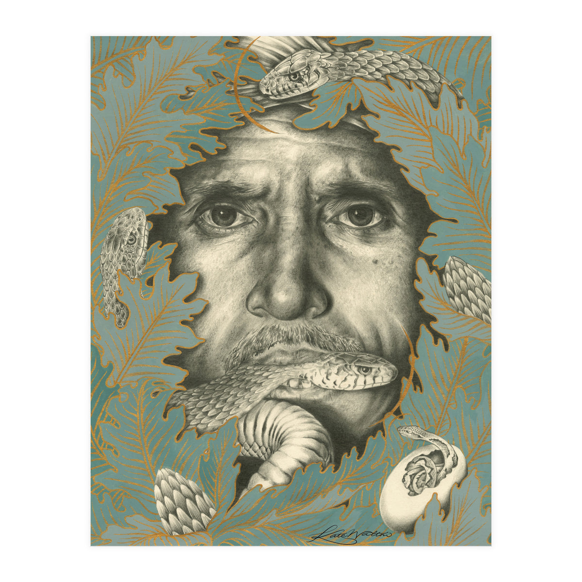 Snakecharmersigned (Print Only)