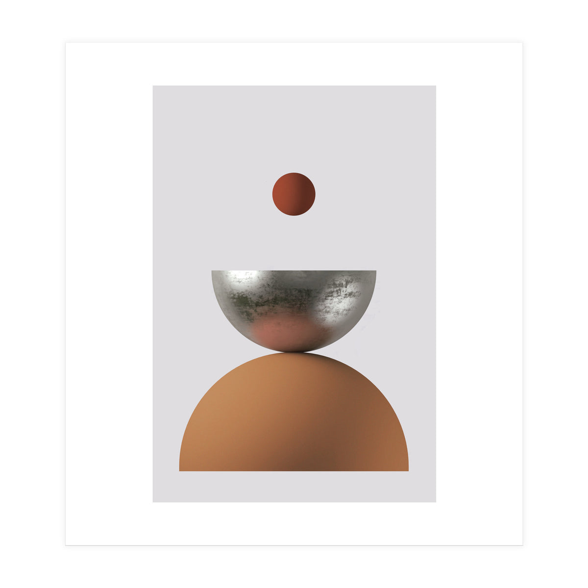Terracotta balance 01 (Print Only)
