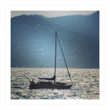 Sailing boat at sunset (Print Only) thumbnail