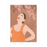 Mid Century Modern Boho Woman (Print Only) thumbnail