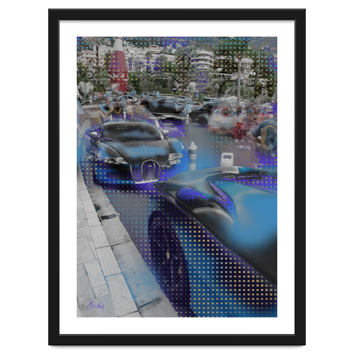 August ’22 — Blue Bugatti, Monaco