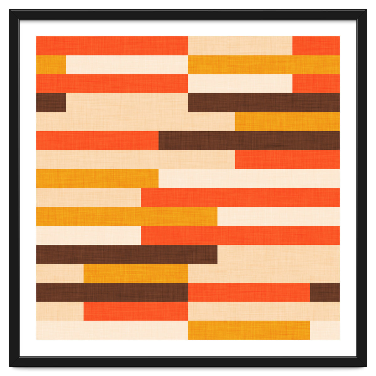 Classic Mid Mod Kilim Stripes