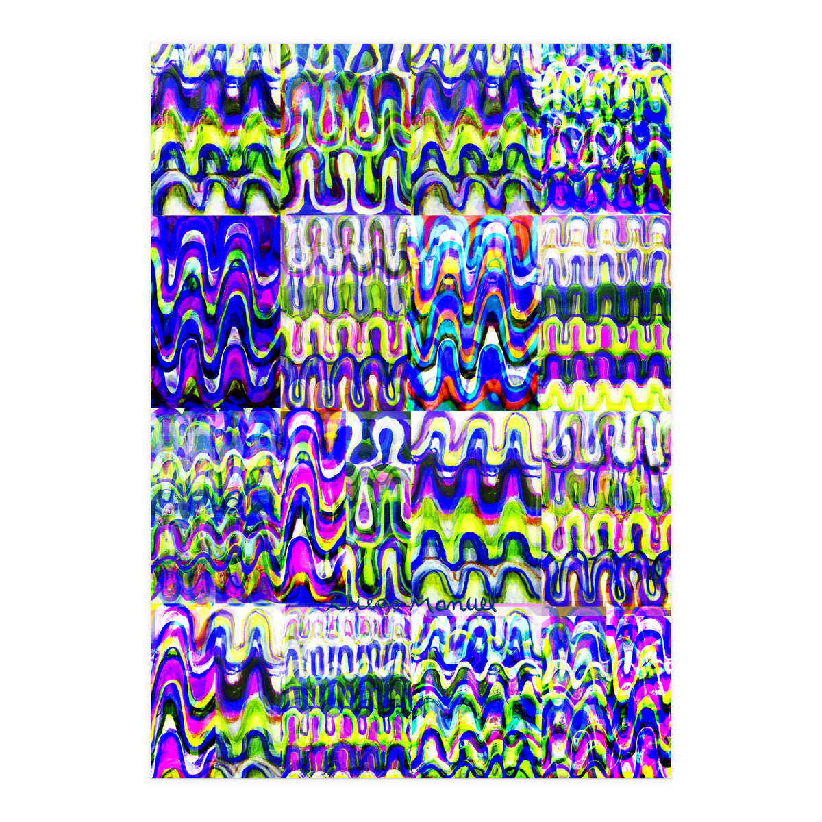 Pop abstract color full (Print Only)