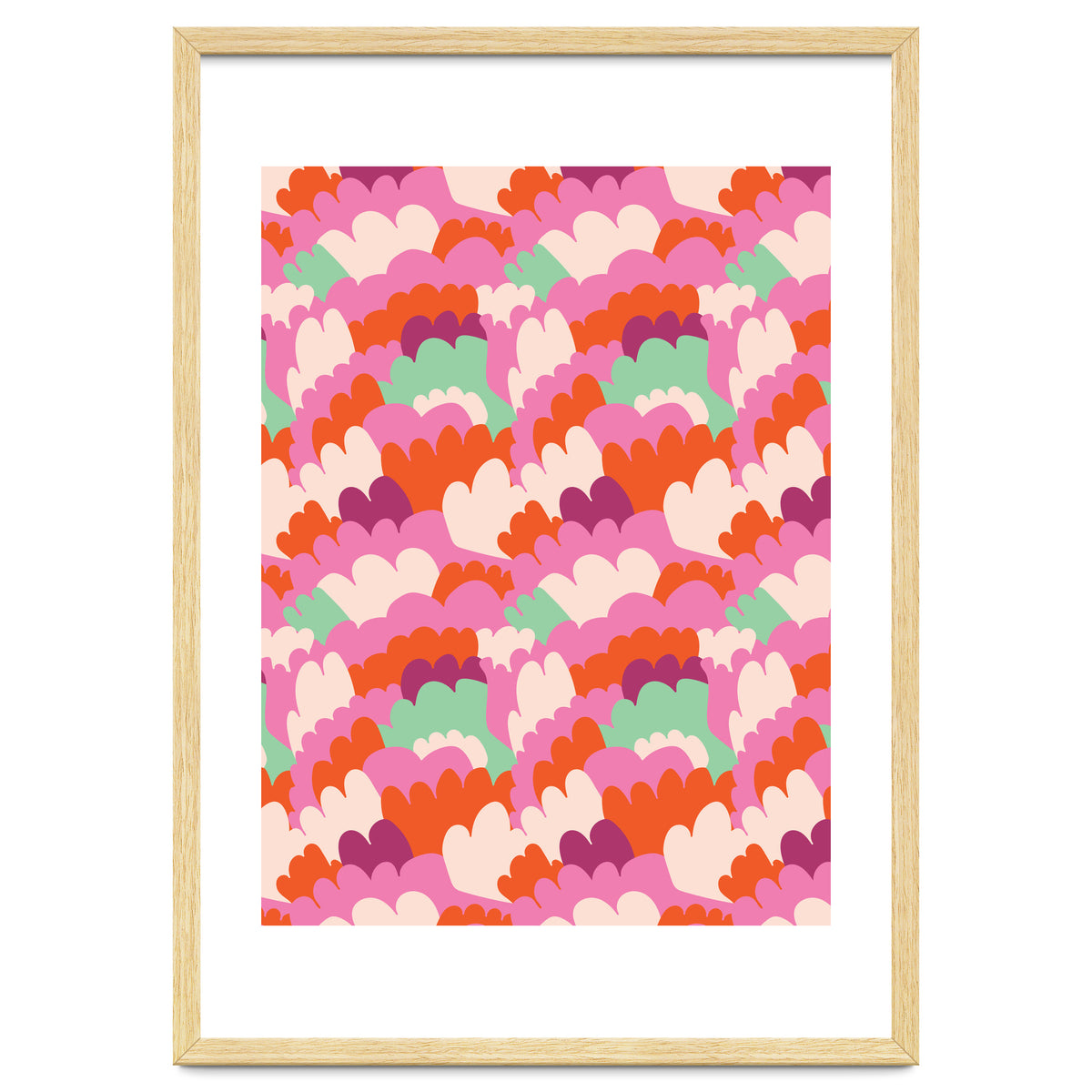 Cute Rainbow Abstract Pattern