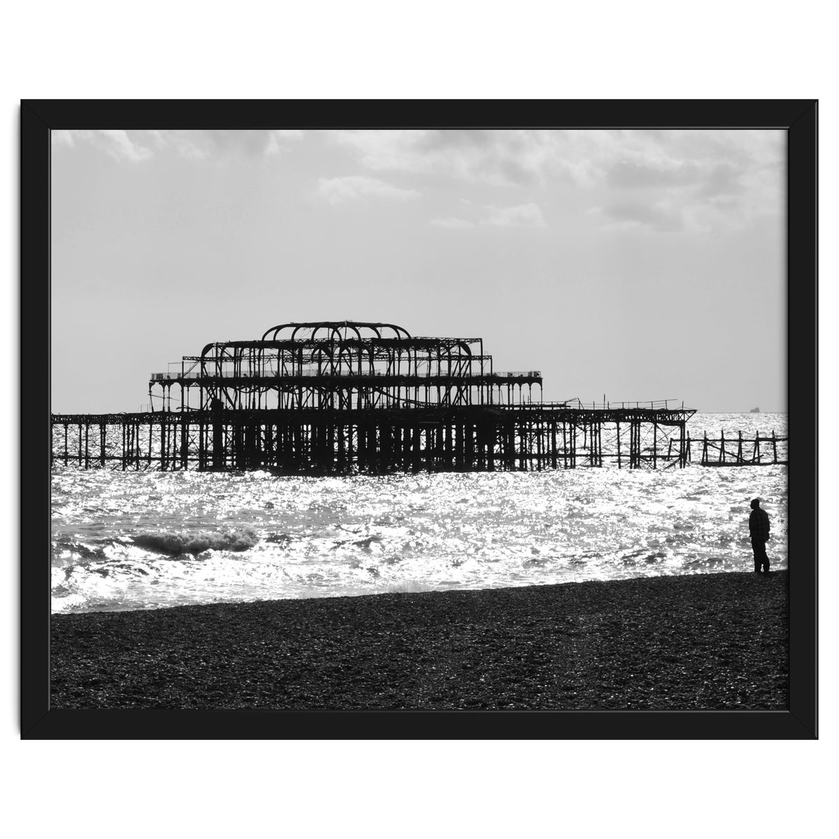 Brighton Old Pier Beach Structure