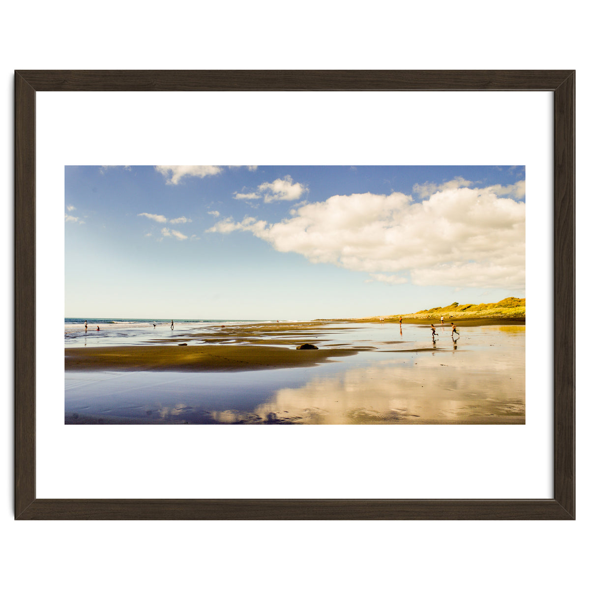 Beach in New Plymouth, New Zealand