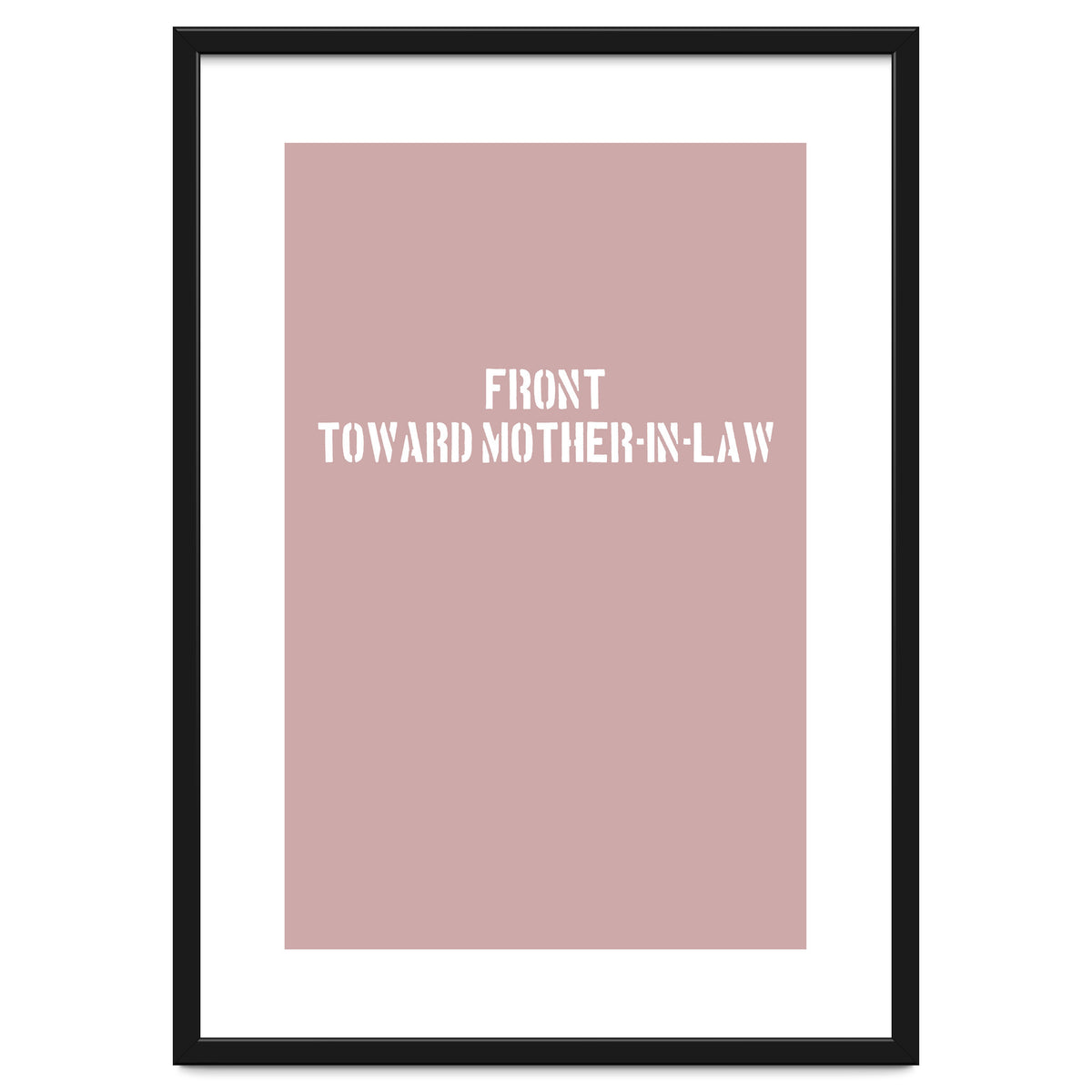 TOWARD MOTHER-IN-LAW