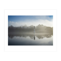 Mist on Roath Park Lake (Print Only)